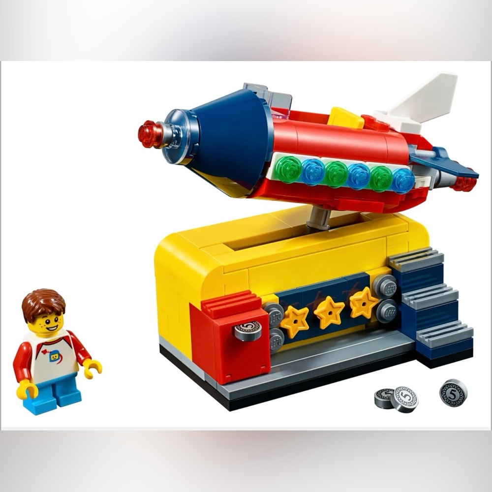 Set 40335- RETIRED LEGO Creative Rocket Ride Building Set - Multicolor - Picture 10 of 10